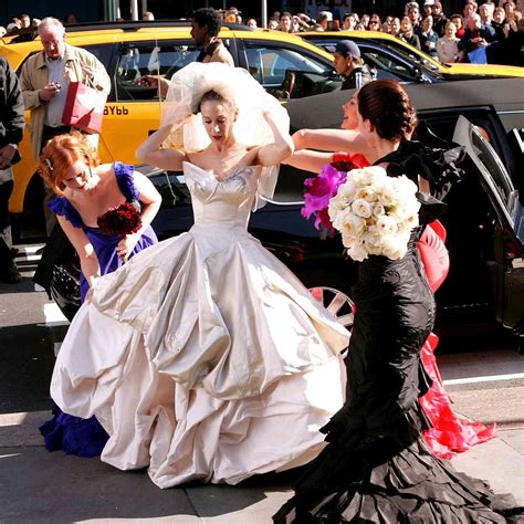 carrie bradshaw givenchy dress|carrie bradshaw wedding gowns.